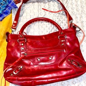 Medium Balenciaga Red Purse